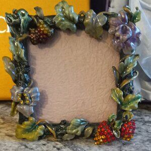 Vintage RUCINNI Swarovski jeweled Frame